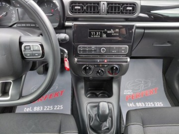Citroen C3 III Hatchback 1.2 PureTech 68KM 2017 Citroen C3 Klimatyzacja Komputer Elektryka Alu 1.2 Benzyna 68KM, zdjęcie 16