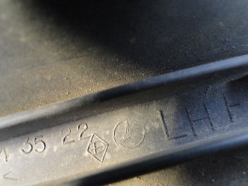 MERCEDES LIŠTA LEVÝ POSIRANI NA NÁRAZNÍK PŘEDNÍ 63 AMG ML W164 164