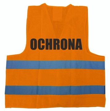 Kamizelka odblaskowa OCHRONA pomarańczowa XL