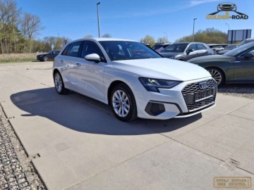 Audi A3 8Y Sportback 2.0 30 TDI 116KM 2020 Audi A3 Sportback 2,0 tdi 116KM klima elektryka Digital alu I-rej 2021 opl, zdjęcie 3