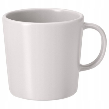 IKEA DINERA kubek beżowy 300ml MATOWY