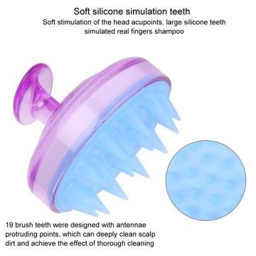 Силиконовая насадка для шампуня для мытья душа и ванны