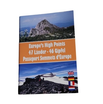 ПАСПОРТ SOMMETS D'EUROPE HIGH POINTS PEAKS