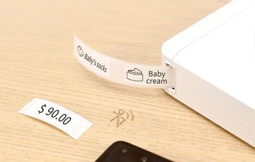 Беспроводной термопринтер для самоклеящихся этикеток Niimbot + этикетки