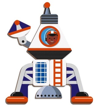 Janod Магнитный пазл Космические магниты 3+