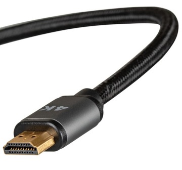 KABEL PRZEWÓD HDMI 2.0 HIGH SPEED 4K FHD/144Hz UHD 48 BIT 3D PRO VAYOX 10m