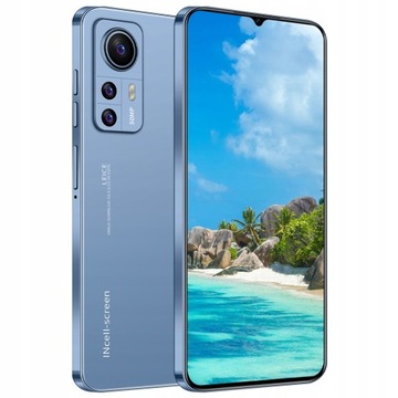 6.8-calowy smartfon M12 Pro 16GB i 1T niebieski