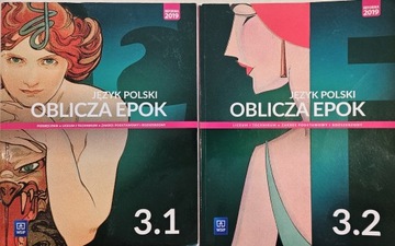 OBLICZA EPOK 3.1 + 3.2 PODRĘCZNIKI KOMPLET supercena WSIP 24h