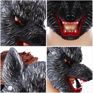 Scary Wolf Mask Carnival Masquerade Clothing