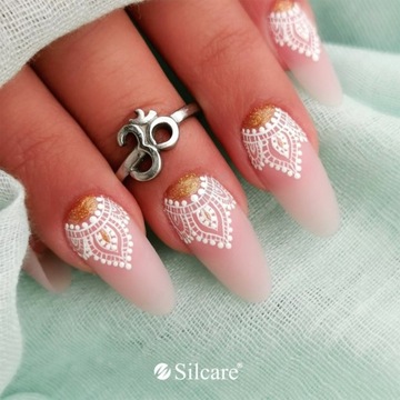 SILCARE SUGAR EFFECT Декорирующий гель Белый + БЕСПЛАТНО