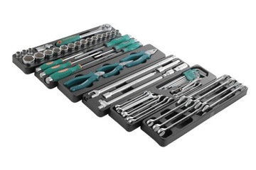 JONNESWAY МЕТАЛЛИЧЕСКИЙ ЯЩИК ДЛЯ ИНСТРУМЕНТОВ 62 ШТ.