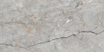 PŁYTKI ŁAZIENKOWE PODŁOGOWE GRES SZARY MARMUR AVORIO GREY 60x120 POŁYSK