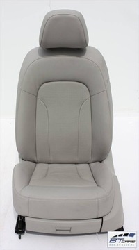 AUDI Q5 FOTEL FOTELE KANAPA TAPICERKA SZARA ACHAT 8R skóra siedzisko oparci