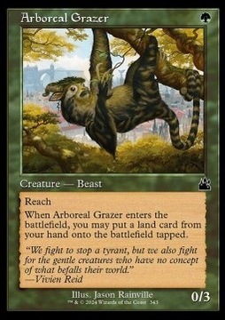 Arboreal Grazer * extras foil*
