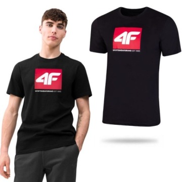 KOSZULKA MĘSKA 4F T-SHIRT PODKOSZULEK BLUZKA SPORTOWA NA CO DZIEŃ