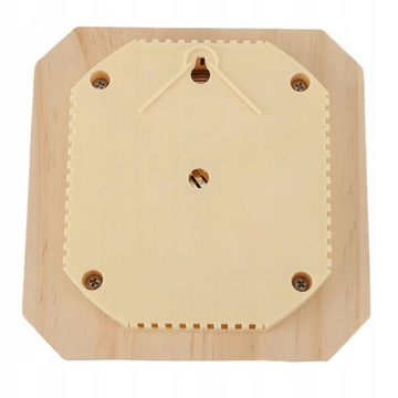 Drewniany higrotermograf do sauny montowany na