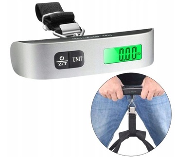 WAGA RĘCZNA BAGAŻOWA PODRÓŻNA DO WALIZKI KIESZONKOWA WĘDKARSKA 50KG TM8050