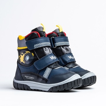 Зимние ботинки для мальчиков, ботинки WATERPROOF, куртка из овчины SoftShell Wojtyłko