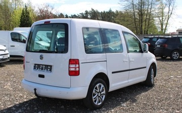 Volkswagen Caddy III Kombi Facelifting 1.6 TDI 102KM 2014 Volkswagen Caddy 1.6D 102KM przeb.163tys klima hak ksiazka 1.6 Diesel, zdjęcie 3