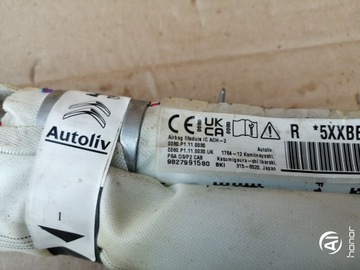 AIRBAG ZÁVĚS PRAVÁ 9827991580 OPEL CORSA F 19R