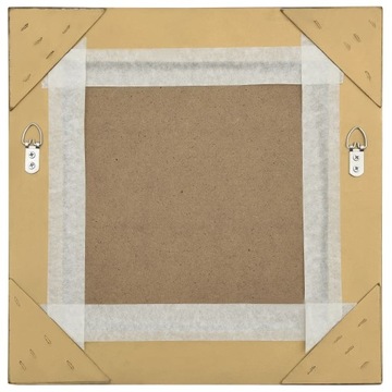 НАСТЕННОЕ ЗЕРКАЛО В СТИЛЕ БАРОККО 40Х40СМ ЗОЛОТО