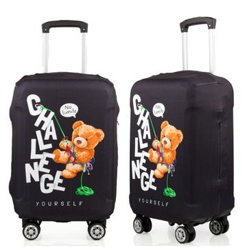 Pokrowiec ochronny na walizkę etui Bear Challenge M POSH