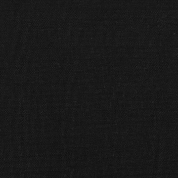 Континентальная кровать с матрасом, черный, ткань 90х190 см.