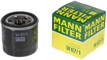 МАСЛЯНЫЙ ФИЛЬТР Mann-Filter W 67/1 Масляный фильтр