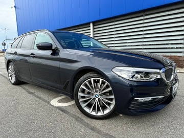 BMW Seria 5 G30-G31 Touring 520d 190KM 2018 BMW Seria 5 520d xDrive Adaptive Led Oś Skrętna Cena Brutto!, zdjęcie 1