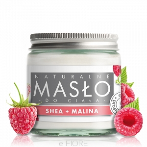 Masło do ciała 100% MALINOWE 120ml e-FIORE