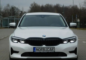 BMW Seria 3 G20-G21 2021 BMW Seria 3 2.0D z Gwarancja Line Shadow Model 2022r 2.0 Diesel 150KM, zdjęcie 1