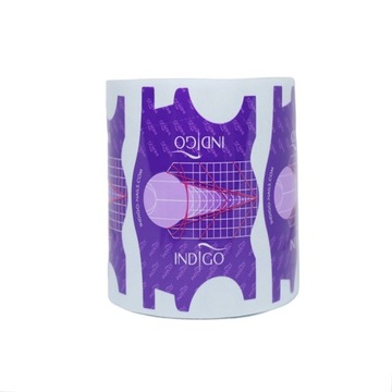50x SZABLON Indigo formy do przedłużania paznokci