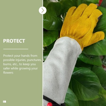 Садовые перчатки для обрезки роз.