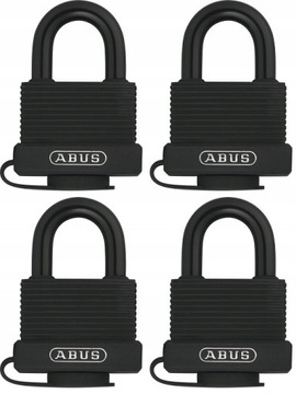 ABUS 4 SZT KŁÓDKA JARZMOWA SYSTEM JEDNEGO KLUCZA