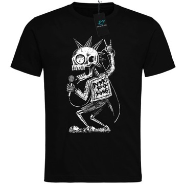 KOSZULKA MĘSKA HOMER ROCK METAL ROCKOWA PUNK