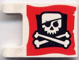 LEGO Flaga Piracka Piraci 2335pb008 Pirates Flag