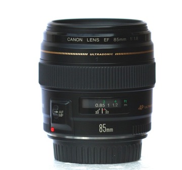 Canon EF 85 mm f/1.8 usm ideał