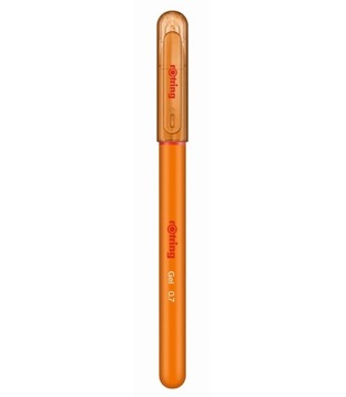 Długopis żelowy rOtring CPD 0.7mm pomarańczowy