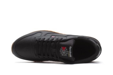 Buty męskie sportowe czarne skóra GY0954 REEBOK CLASSIC BLACK 100008493 41