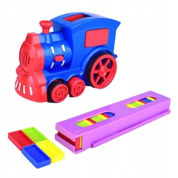 Domino Train Block Set Electric Domino Blocks