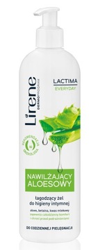 LIRENE LACTIMA EVERYDAY PŁYN DO HIGIENY INTYMNEJ NAWILŻAJĄCY ALOESOWY 350 M
