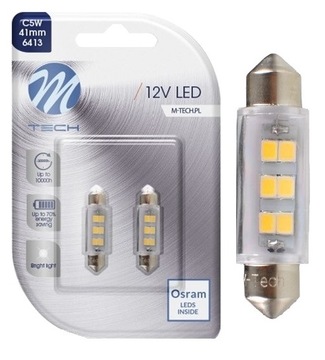 Dioda LED - C5W 41mm 6xSMD2835 biała OSRAM-LED