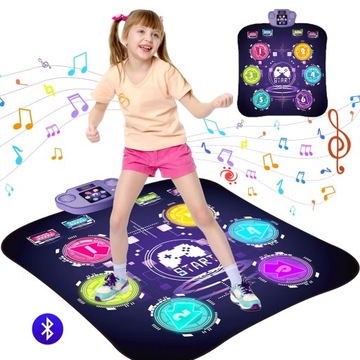 Matt Musical Dance Mat для детей играет в интерактивную игру игры