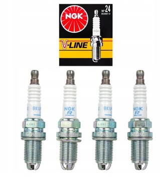 ŚWIECE ZAPŁONOWE NGK BKUR6ET-10 3045 KOMPLET