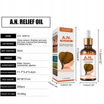 Отбеливающая сыворотка для удаления темных костяшек пальцев