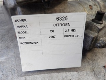 CITROEN C6 2.7 HDI STARTÉR 9649448380