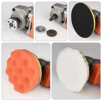 НАБОР MENZERNA ПОЛИРОВАЛЬНАЯ ПАСТА + ПОЛИРОВАЛЬНЫЕ ПОДУШКИ ГУБКА ДЛЯ ПОЛИРОВКИ КРАСКИ