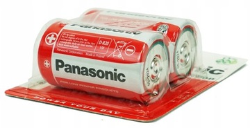 Bateria cynkowo-węglowa Panasonic D (R20) 2 szt.