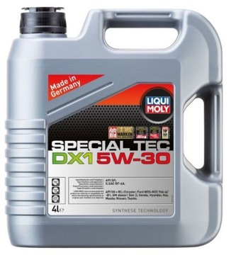 OLEJ LIQUI MOLY 5W30 5L SPECIAL TEC DX1 / DEX 1 GEN2 / SN+/RC / WSS-M2C 946