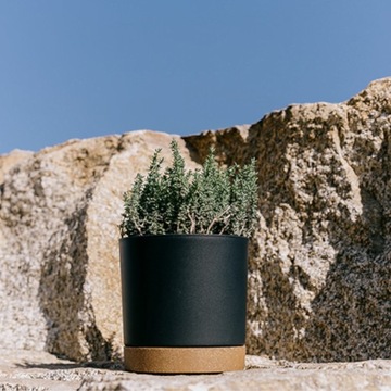 Вазон с подставкой DPOD200 - антрацит